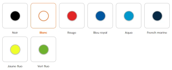 Choix des couleurs